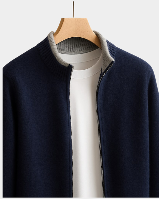 Heren Italiaanse Gebreide Vest - Klassieke Cardigan