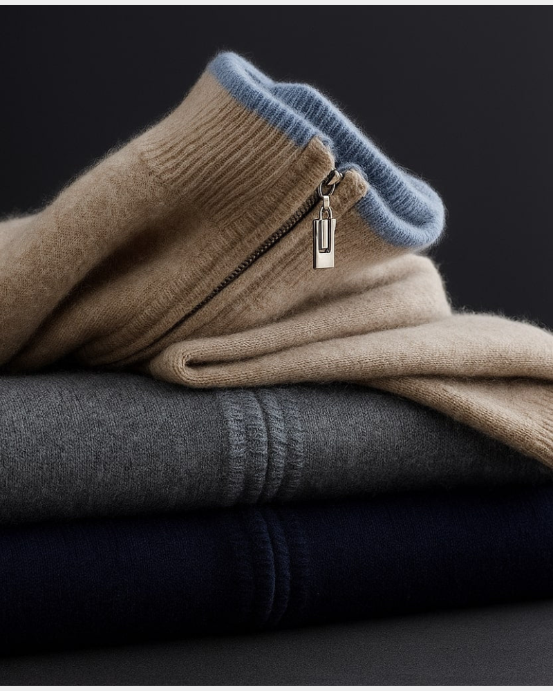 Heren Italiaanse Gebreide Vest - Klassieke Cardigan