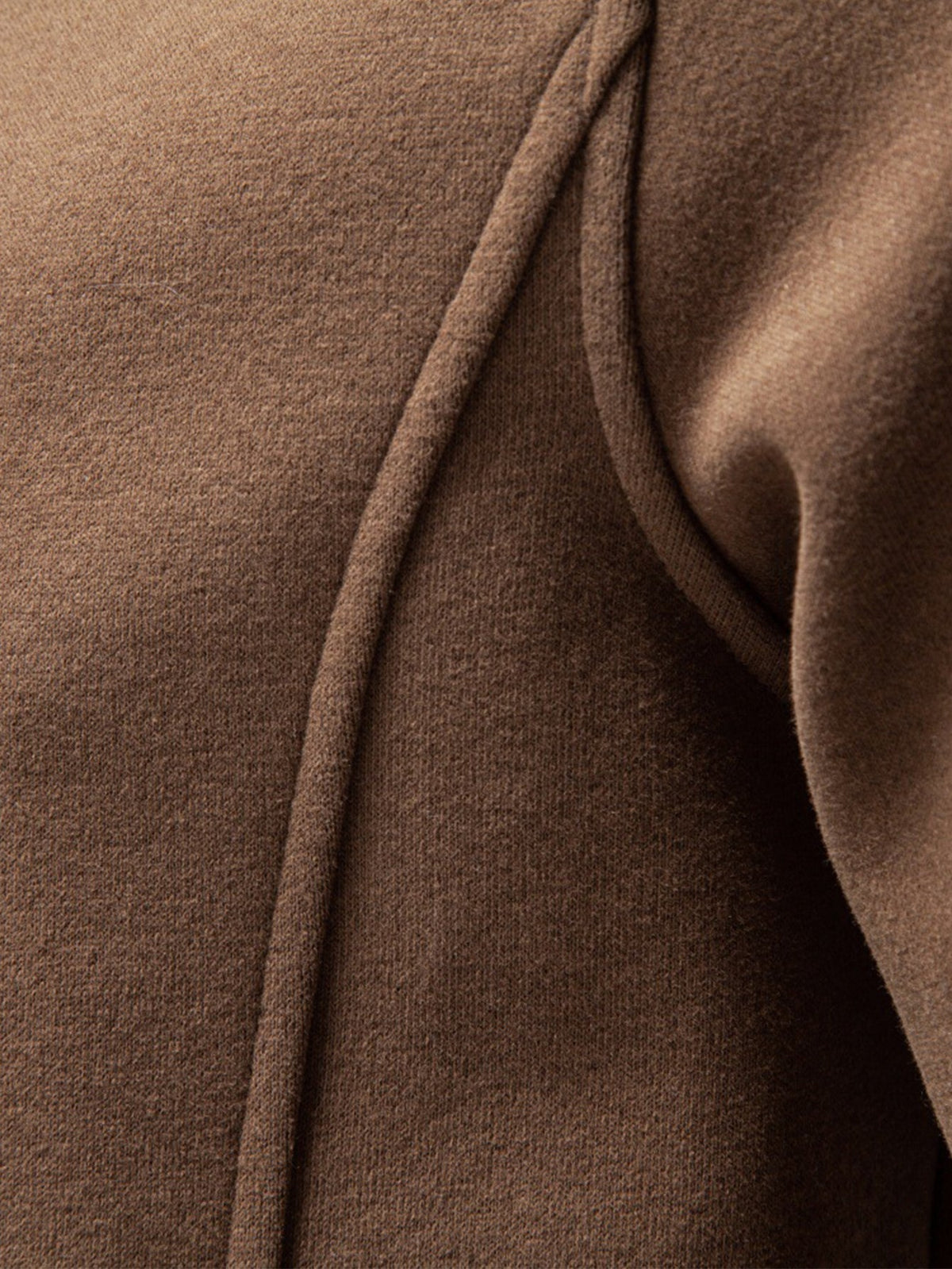 Heren Katoen Blend Quarter Zip Sweatshirt - Casual Pullover