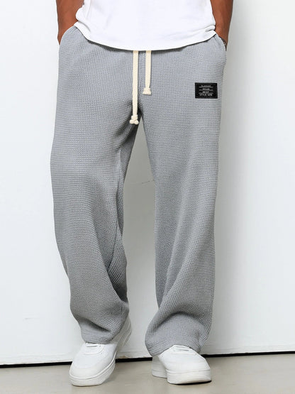 Heren Relaxed-Fit Broek - Moeiteloos Comfort - Grijs