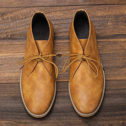 Heren Veterschoenen Chukka Boots - Klassieke Enkellaarzen