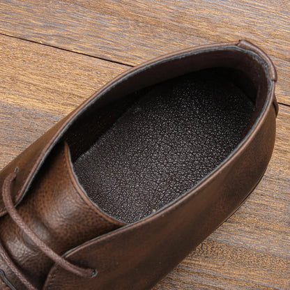 Heren Veterschoenen Chukka Boots - Klassieke Enkellaarzen